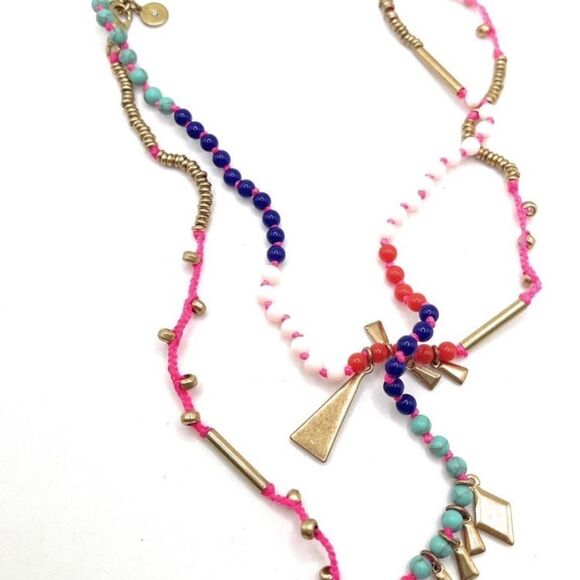 stella & dot ~βsummer colors Reina necklace bracelet ~ versatile 2 in 1 - Picture 10 of 12